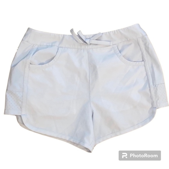 Magellan Gray Fish Gear Water Repellant Shorts Girls M - Picture 1 of 10